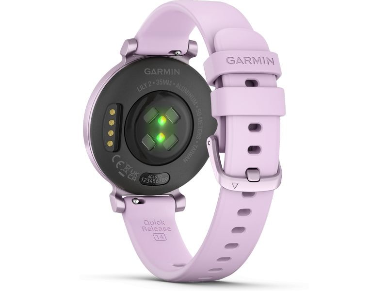 GARMIN Sportuhr Lily 2 Lilac Fitness-Smartwatch