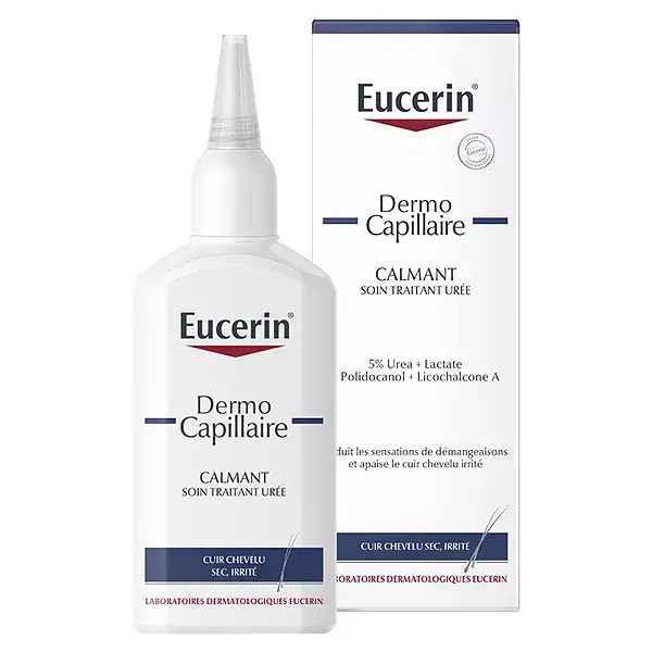Eucerin Dermo Capillary Tratamento Calmante para Couro Cabeludo Irritado 100ml