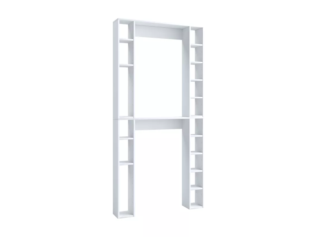 Étagère murale surélevée WC salle de bains Étagère Tinoli XL