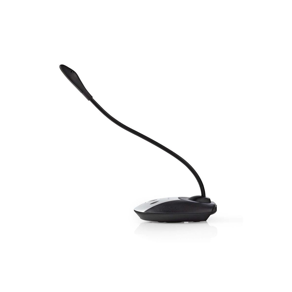 Kablet Mikrofon | USB | Sort/grå