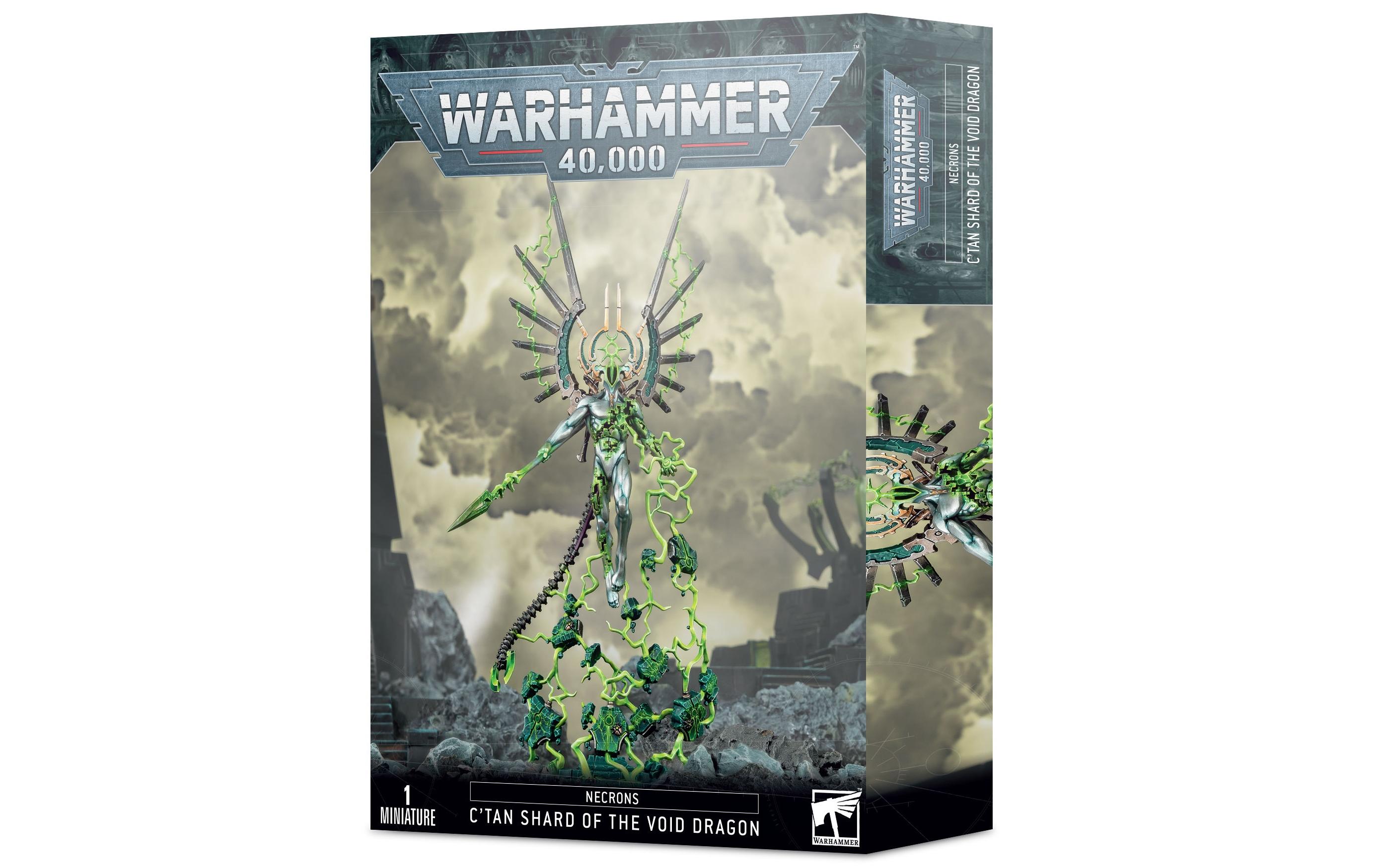 Figur Warhammer 40.000 Necrons C'tan Shard of the DragonC'tan-Fragment des Drachen
