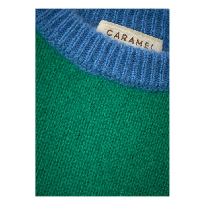 Caramel Pull en Cachemire Fennel | Vert