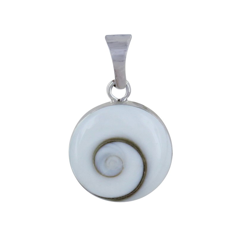 Pendentif Argent Moyen Oeil de Sainte Lucie