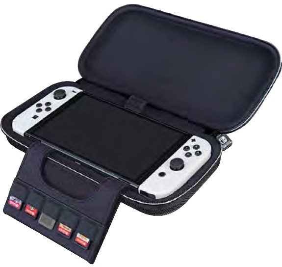 BigBen Interactive Official Travel Case Deluxe - Blue Nintendo Switch