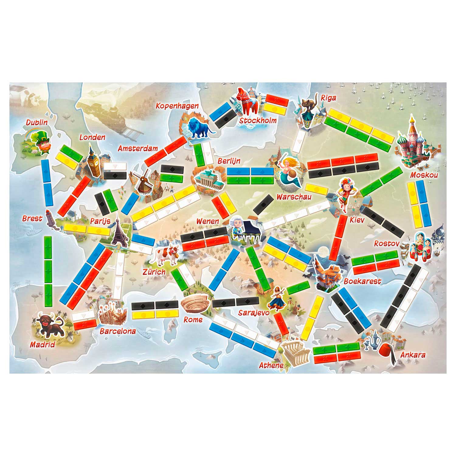 Ticket to Ride Mijn Eerste Reis Bordspel