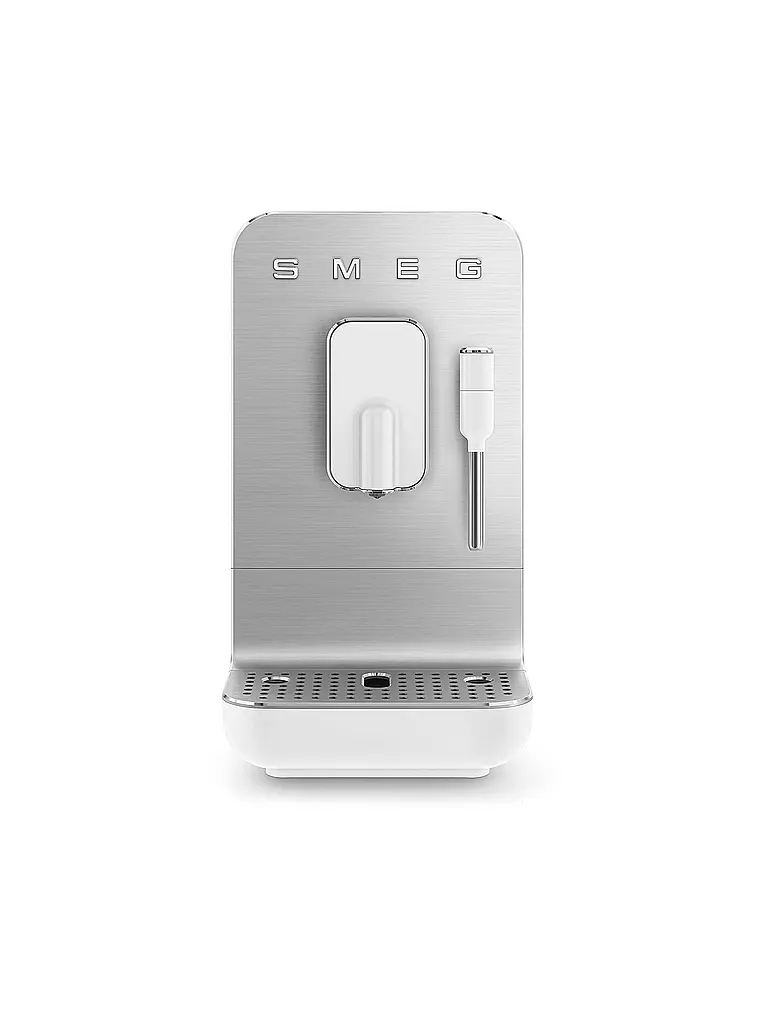 SMEG Kaffeevollautomat BCC12WHMEU 50's Style Weiss / Matt weiss