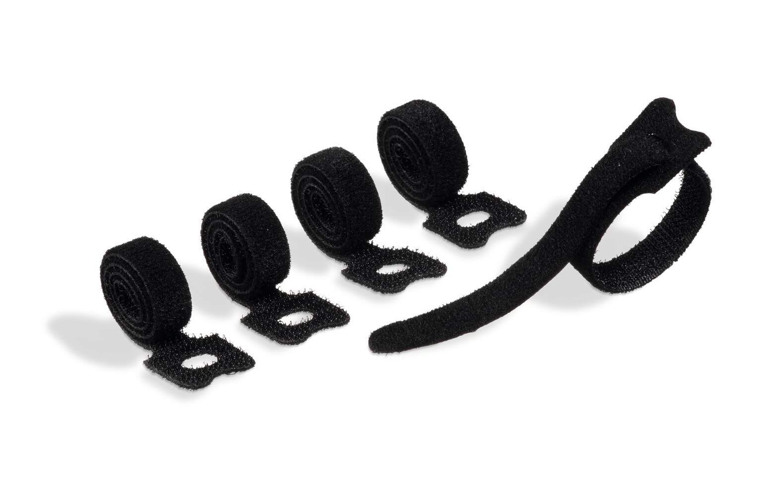Klett-Kabelbinder Cavoline Grip Tie, SchwarzKlett-Kabelbinder mit Schlaufe