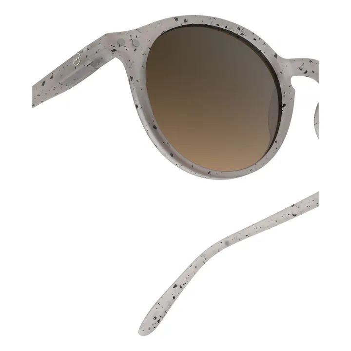 IZIPIZI Lunettes de Soleil #D Effet Moucheté - Collection Adulte | Ecru