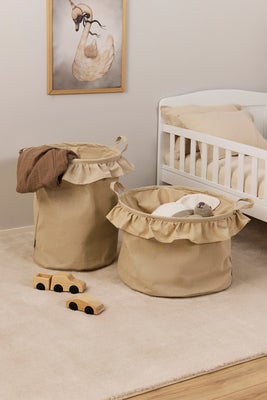 Alice & Fox DEMI Oppbevaringskurver 2-Pakk, Beige Linen