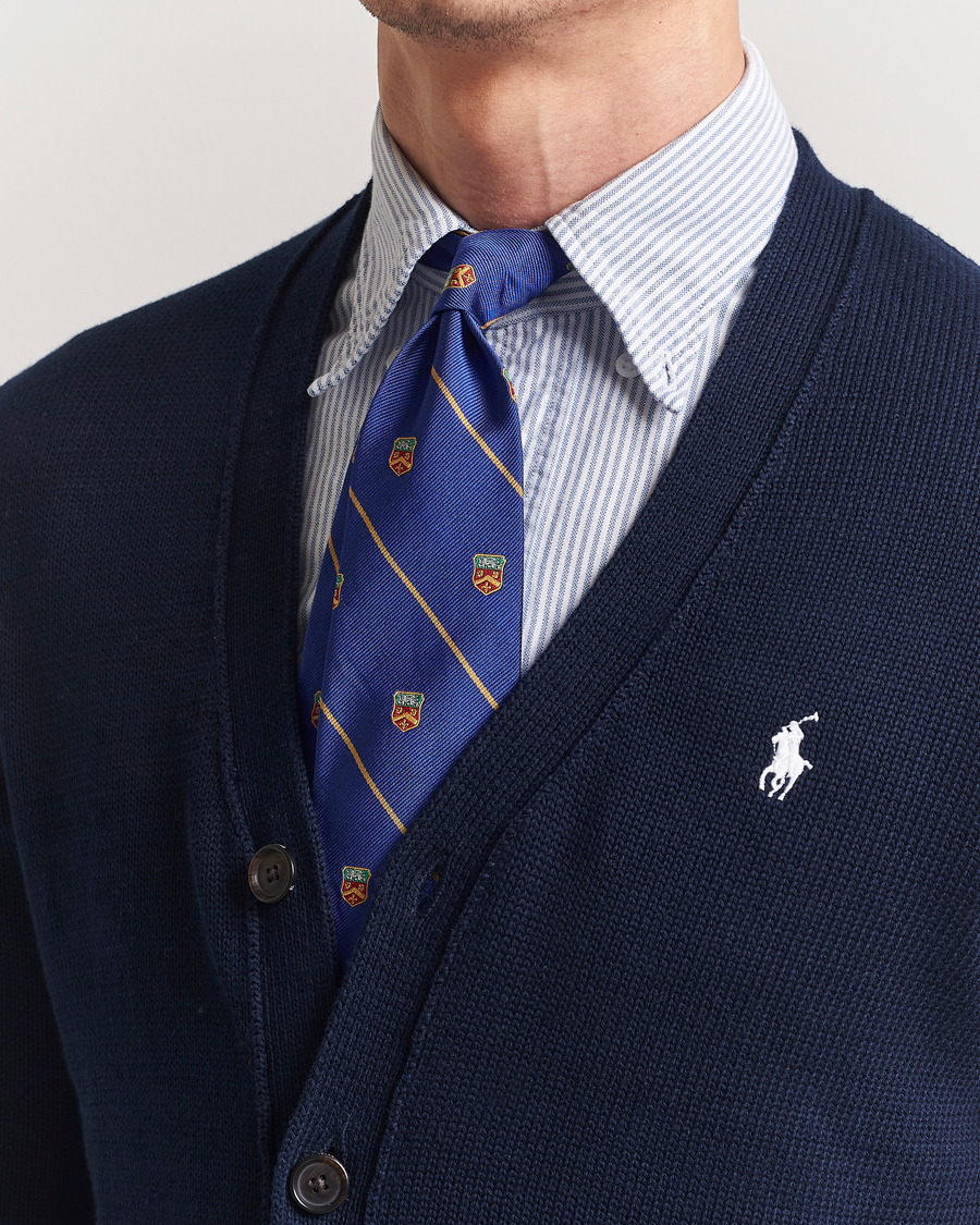 Polo Ralph Lauren Club Striped Tie Blue