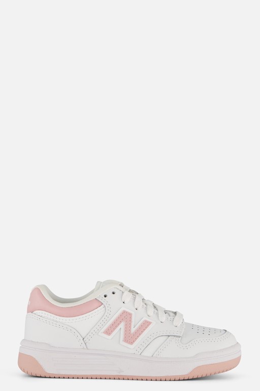 New Balance 480 Court Sneakers wit Leer