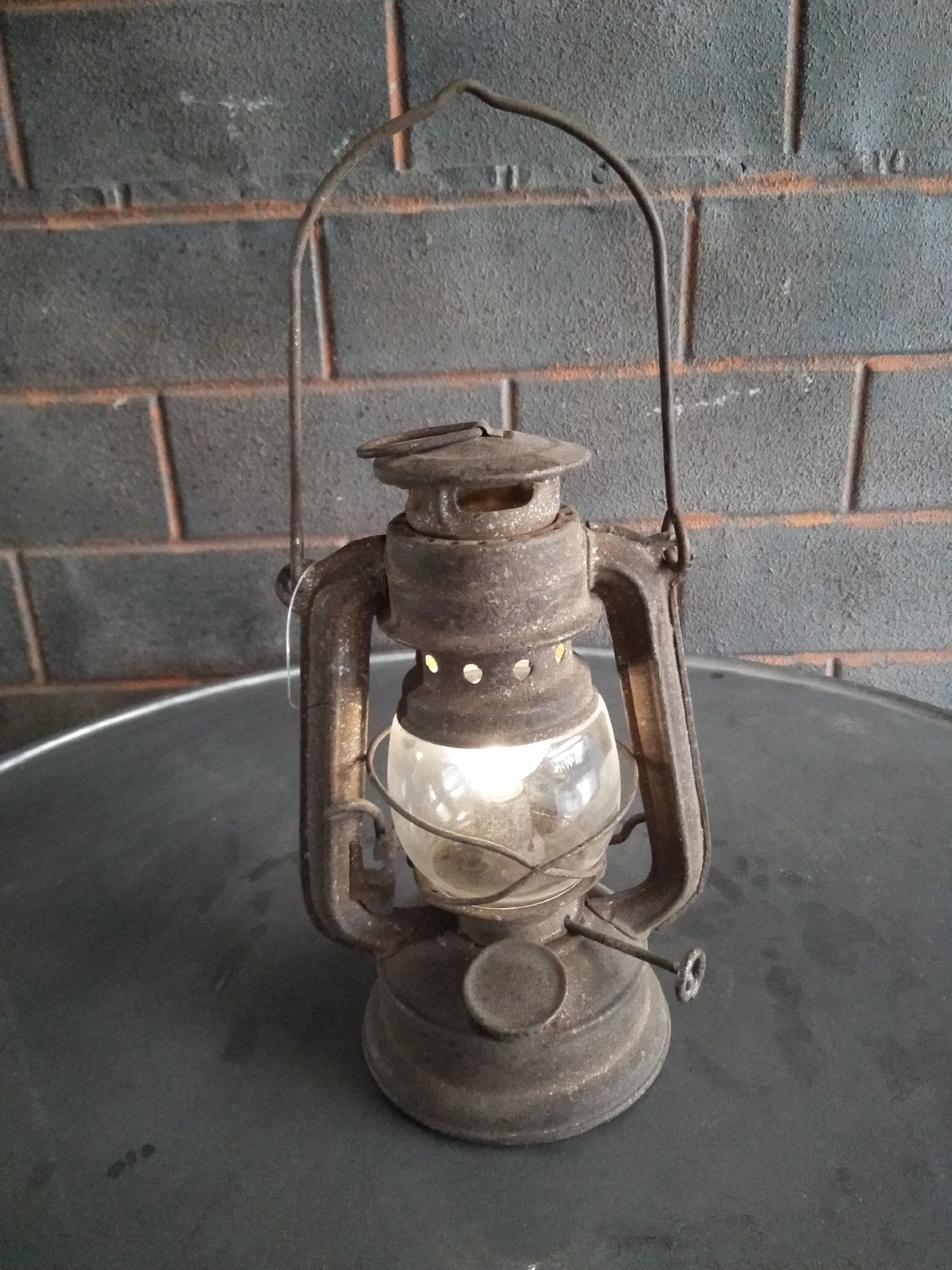 Leuchte 'Glester', batteriebetrieben, H 19,5 cm, B 12,5 cm, T 9,7 cm von fischer's lagerhaus