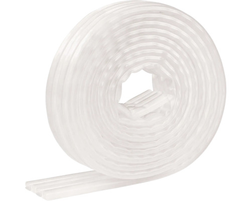 Transparante thermoplastische afdichting 9 x 7 mm x 18 m