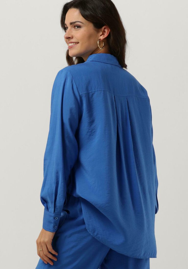 MODSTR\u00D6M blauwe modstr&ouml;m blouse christopher md shirt