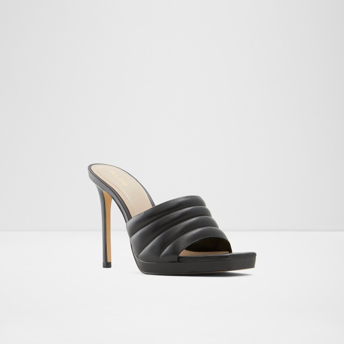 Gennia Black Women Mule Shoes