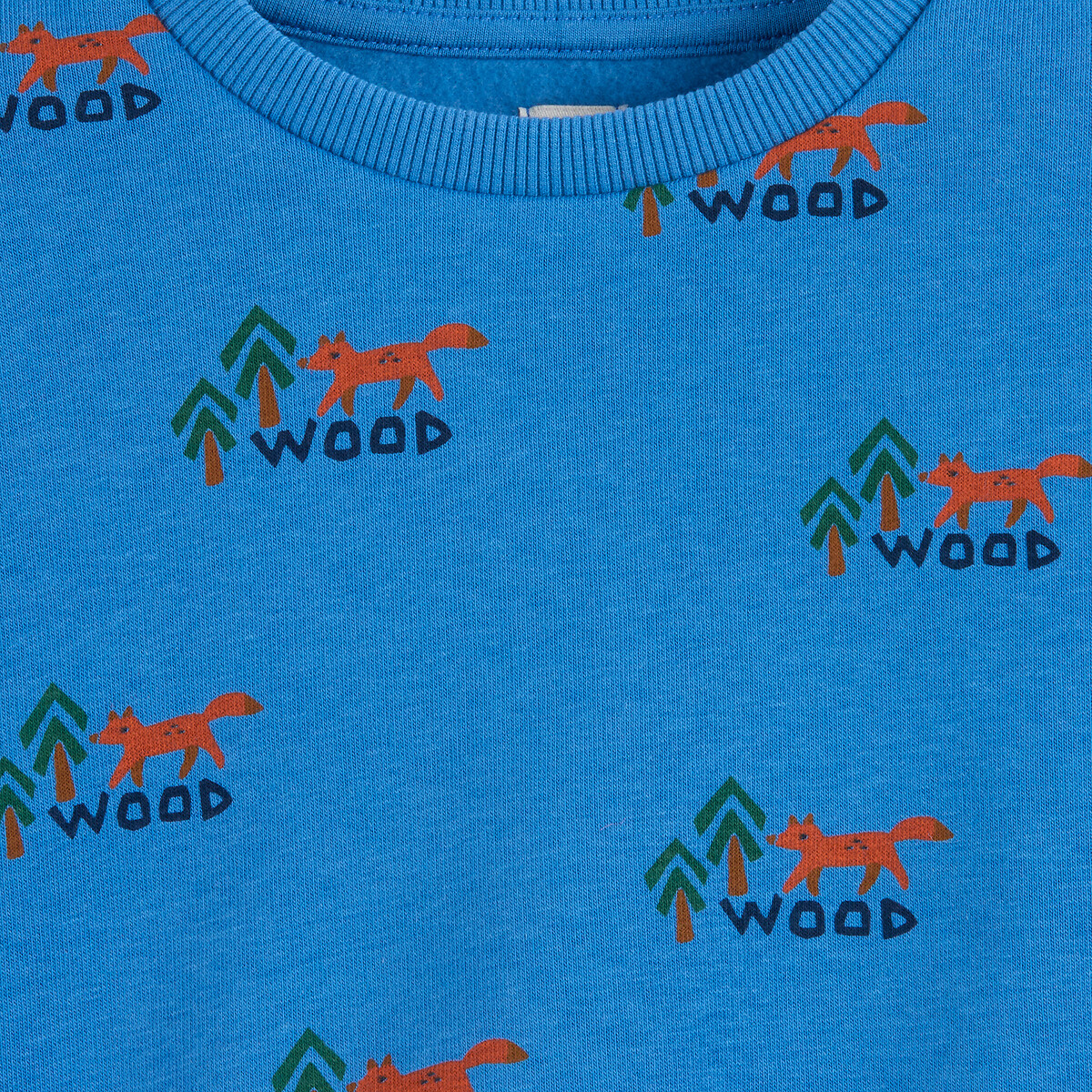 COLEÇÕES LA REDOUTE<br>Moletom estampado, gola redonda