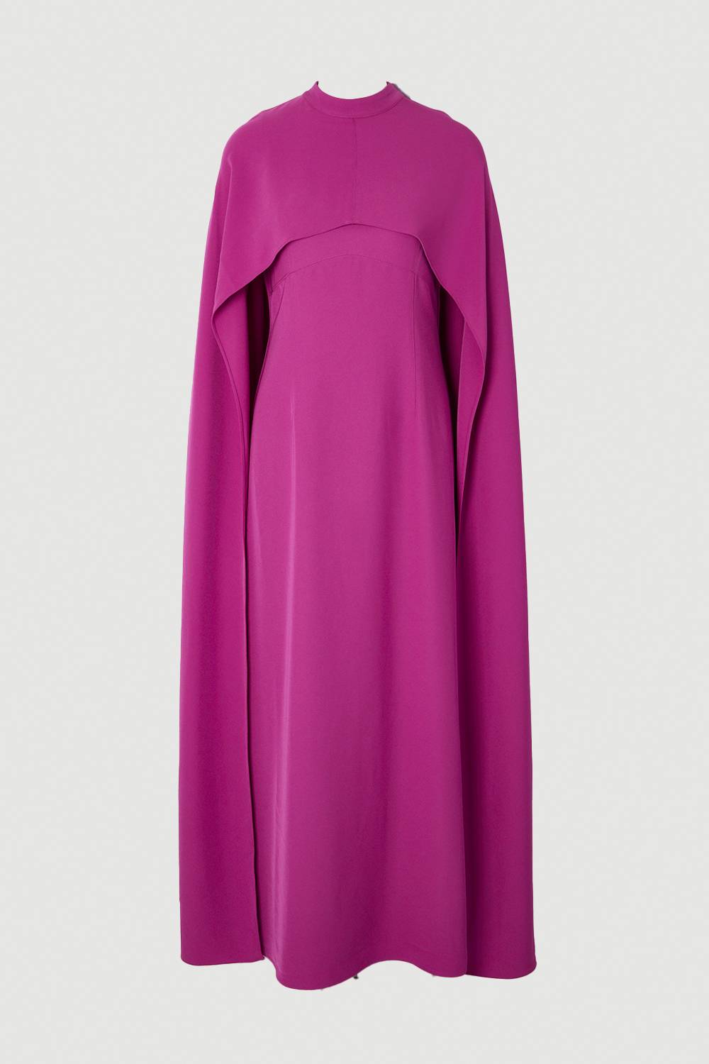 KarenMillen Robe Maxi Ajustée avec Détail Cape