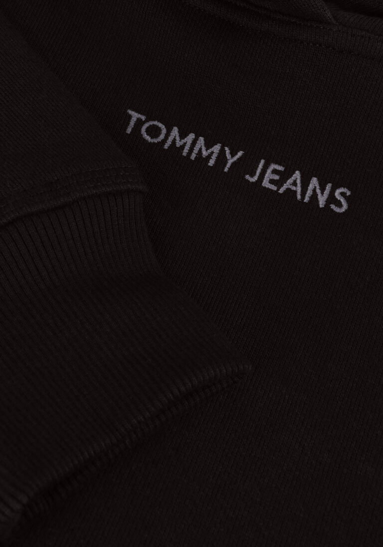 TOMMY JEANS zwarte tommy jeans sweater tjw rlx small classic hoodie ext