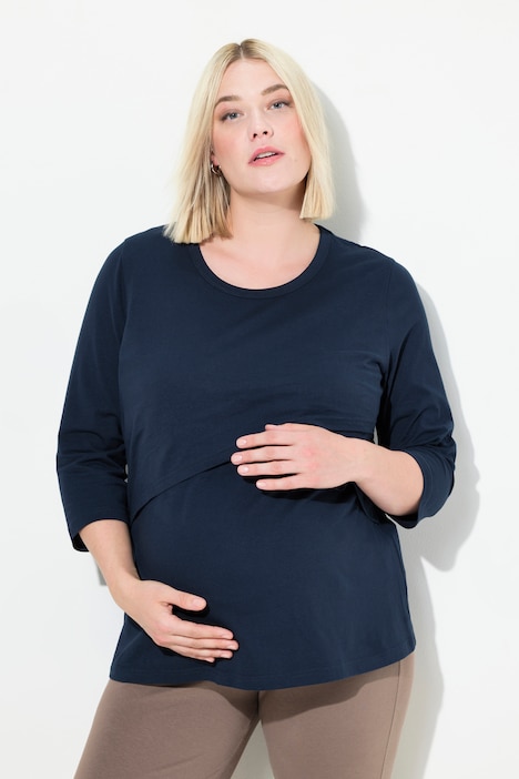 Bellieva-T-Shirt, Maternity Shape, Still-Funktion, Biobaumwolle, GOTS
