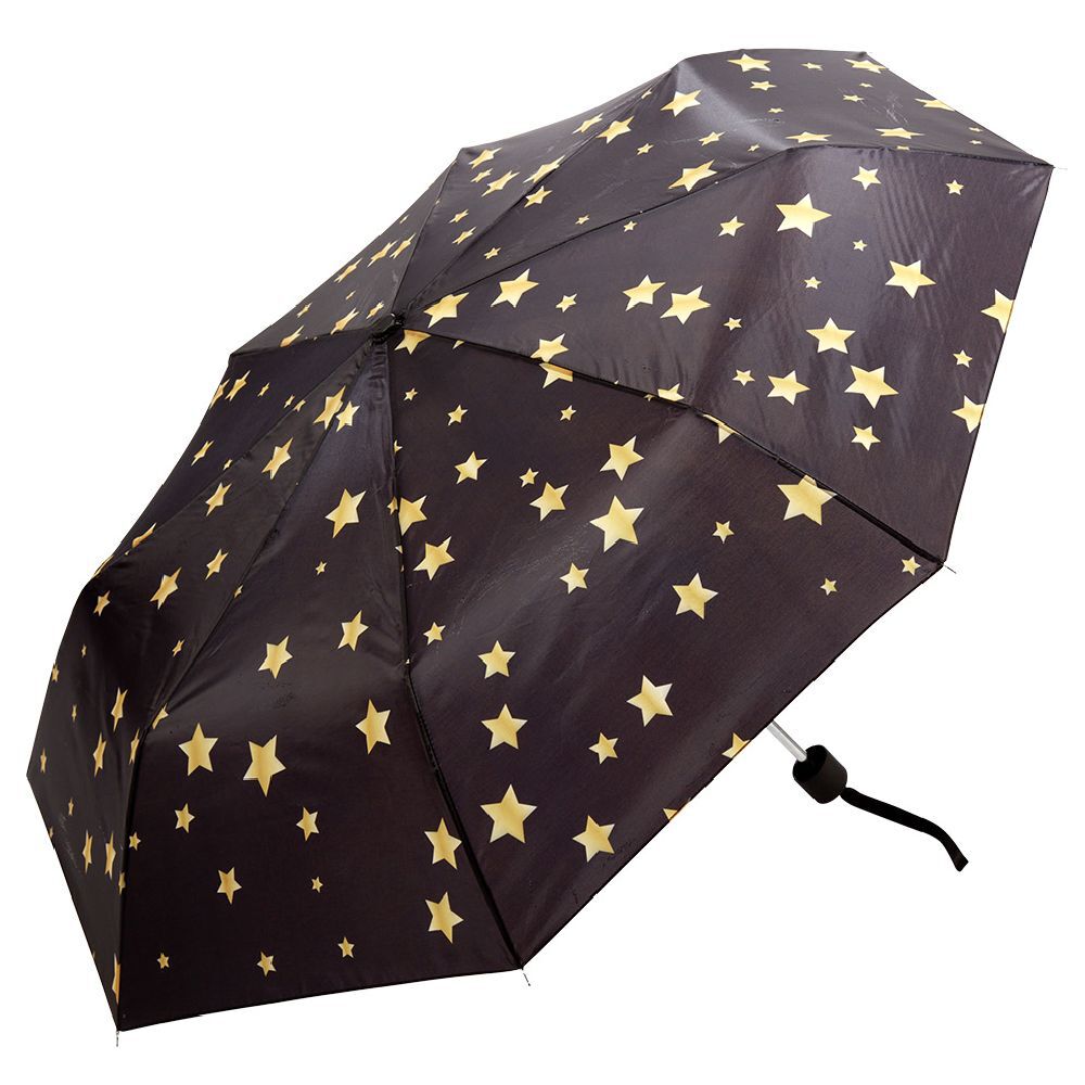 Parapluie manuel étoile noir L28 cm