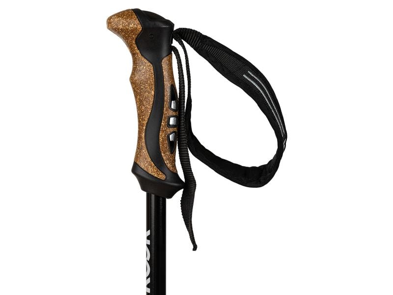 KOOR Wanderstock Aluminium Rivoola Kork Schwarz/Weiss Trekkingstöcke 62 - 140 cm
