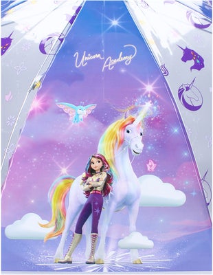 Unicorn Academy Paraply Rainy Days, Lilla
