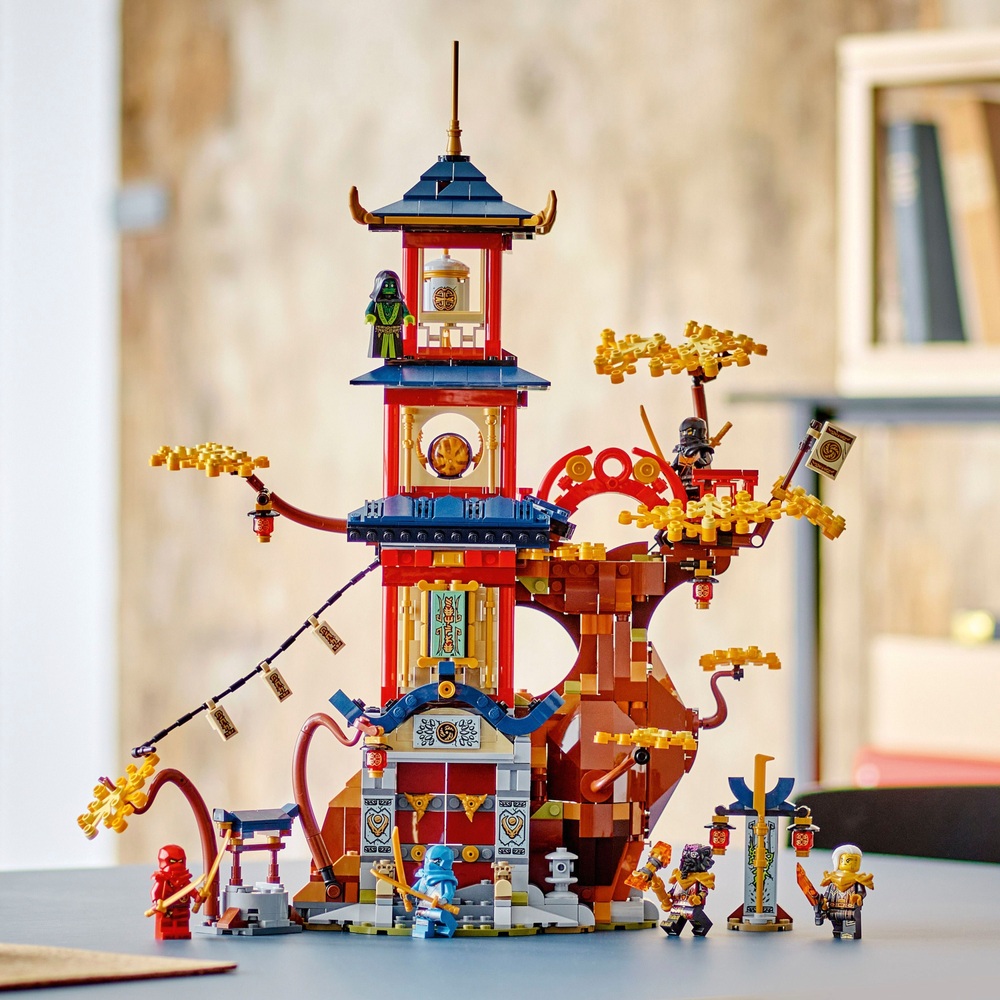 LEGO NINJAGO 71795 Tempel des Drachen – Energiekern-Bauset