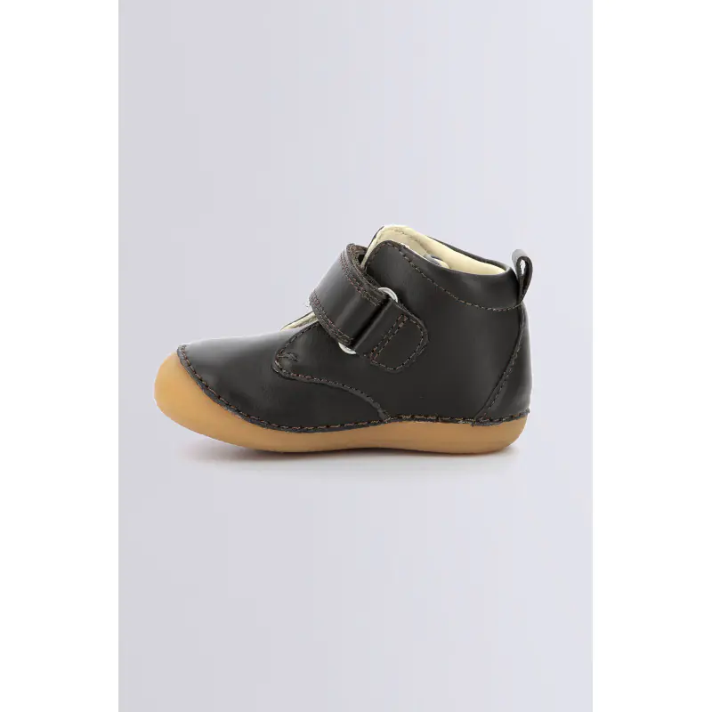 SABIO MARRON FONCE BOTTILLONS Cuir Mixte