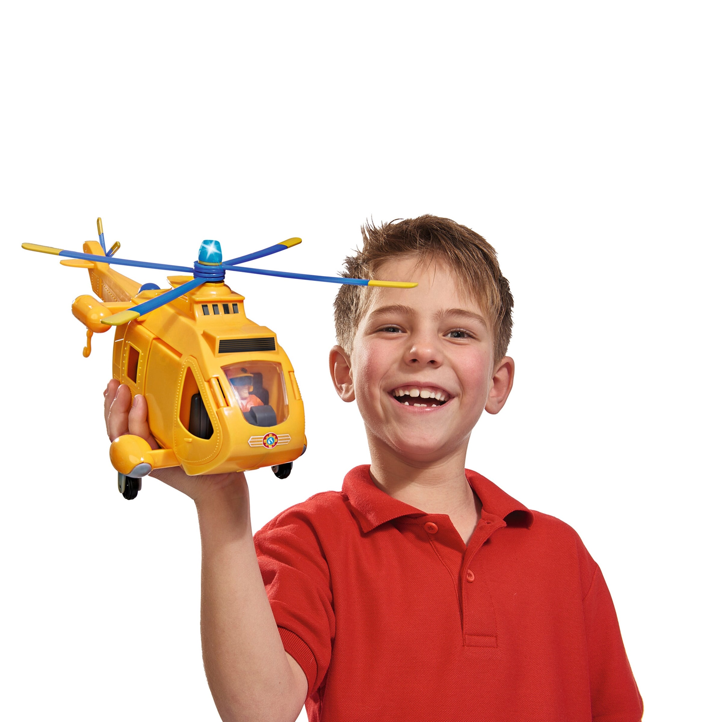 Simba - Feuerwehrmann Sam Sam Hubschrauber Wallaby II mit Figur