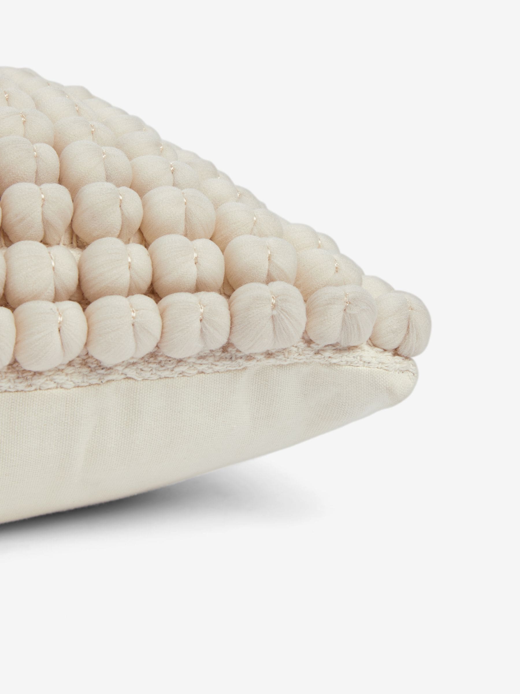 Global Bobble 100% Cotton Cushion