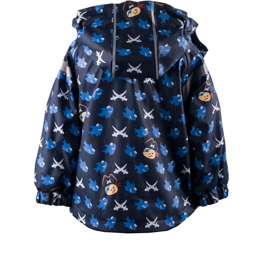Maximo Regenjacke Sharky navy, aquamarine