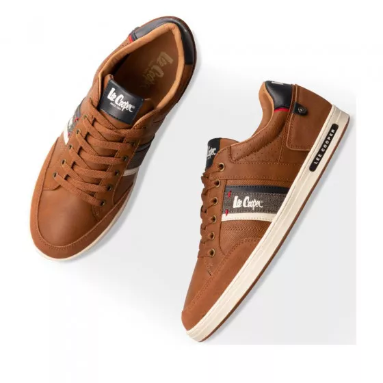 Baskets COGNAC LEE COOPER