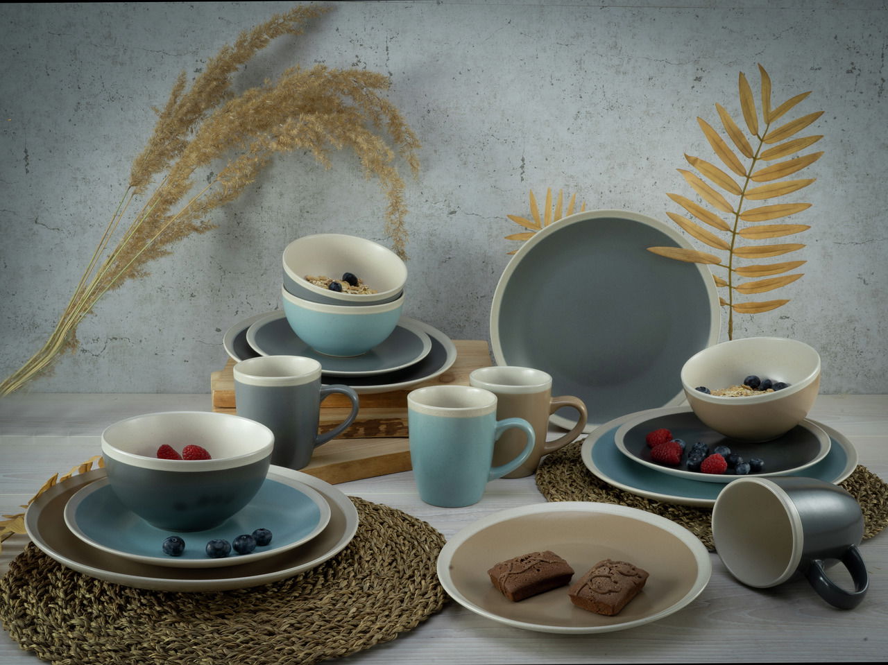 Creatable Kombiservice 16-tlg. NORDIC LIVING COOL