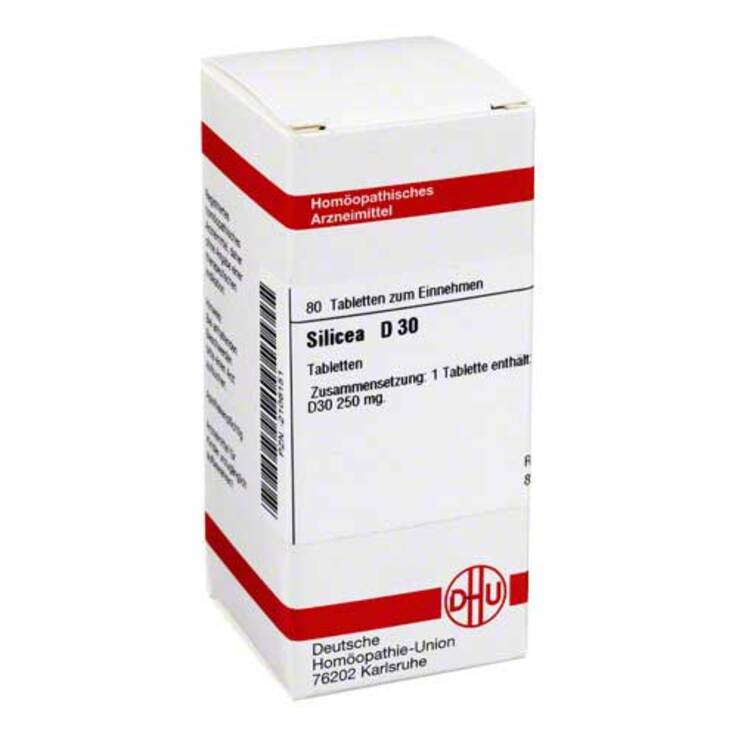 DHU Silicea D 30 Tabletten, 80 St