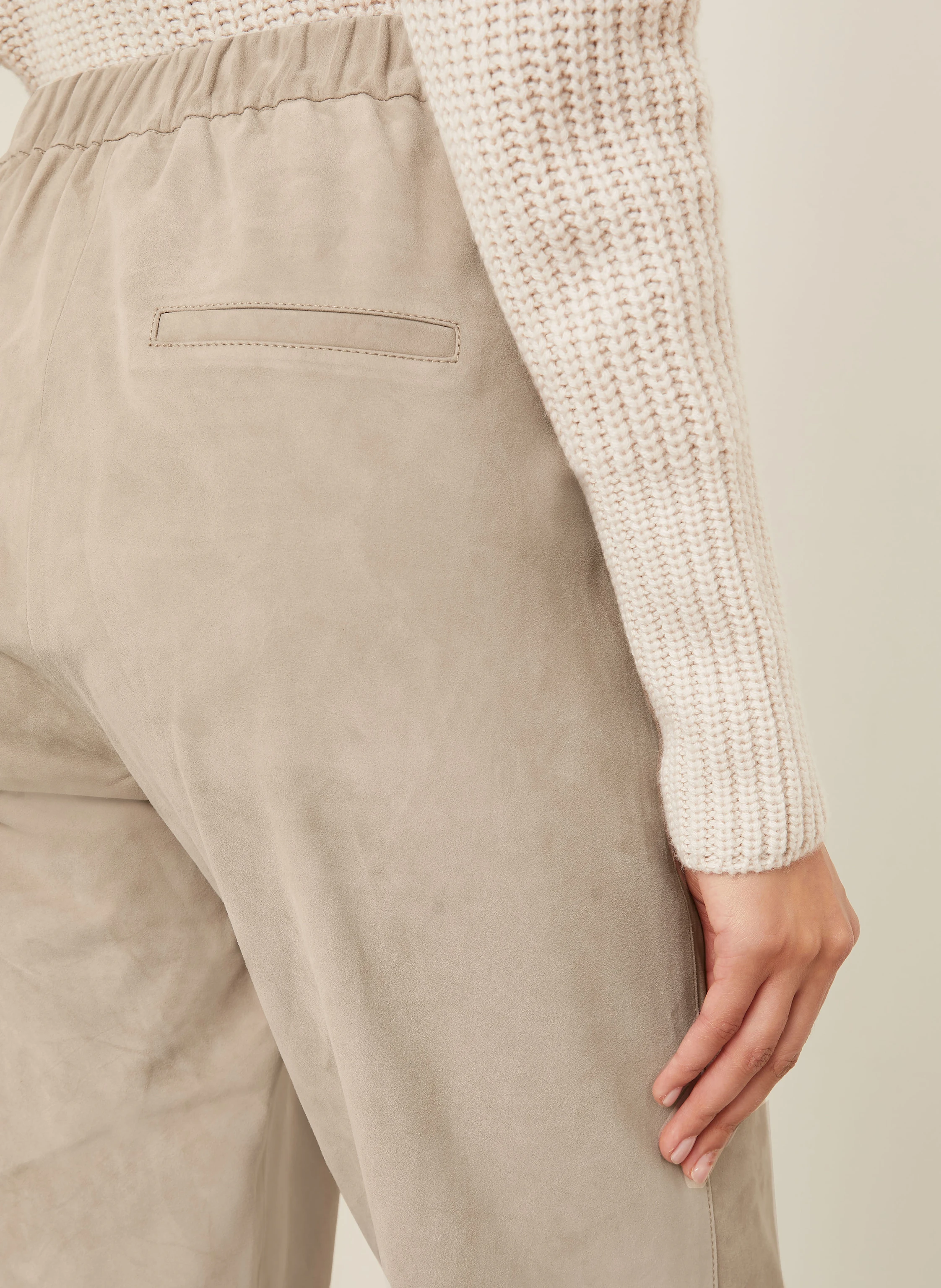 IRIS von ARNIM Lederhose SIAH