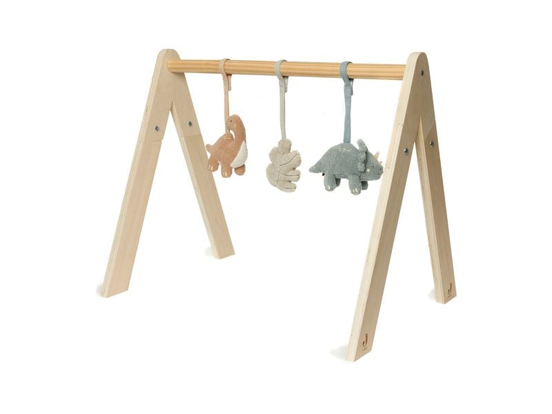 Jollein Spielbogen Anhänger Roarsome 3 Stück Anhänger-Set für das Babygym