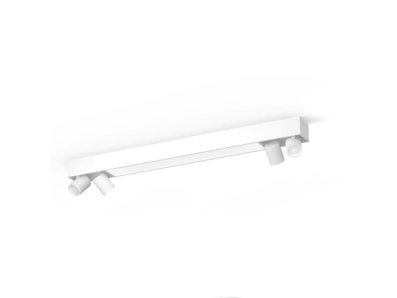 Philips Hue White & Color Ambiance Centris 4-Deckenspot Wei Smarte Beleuchtung für jeden Raum