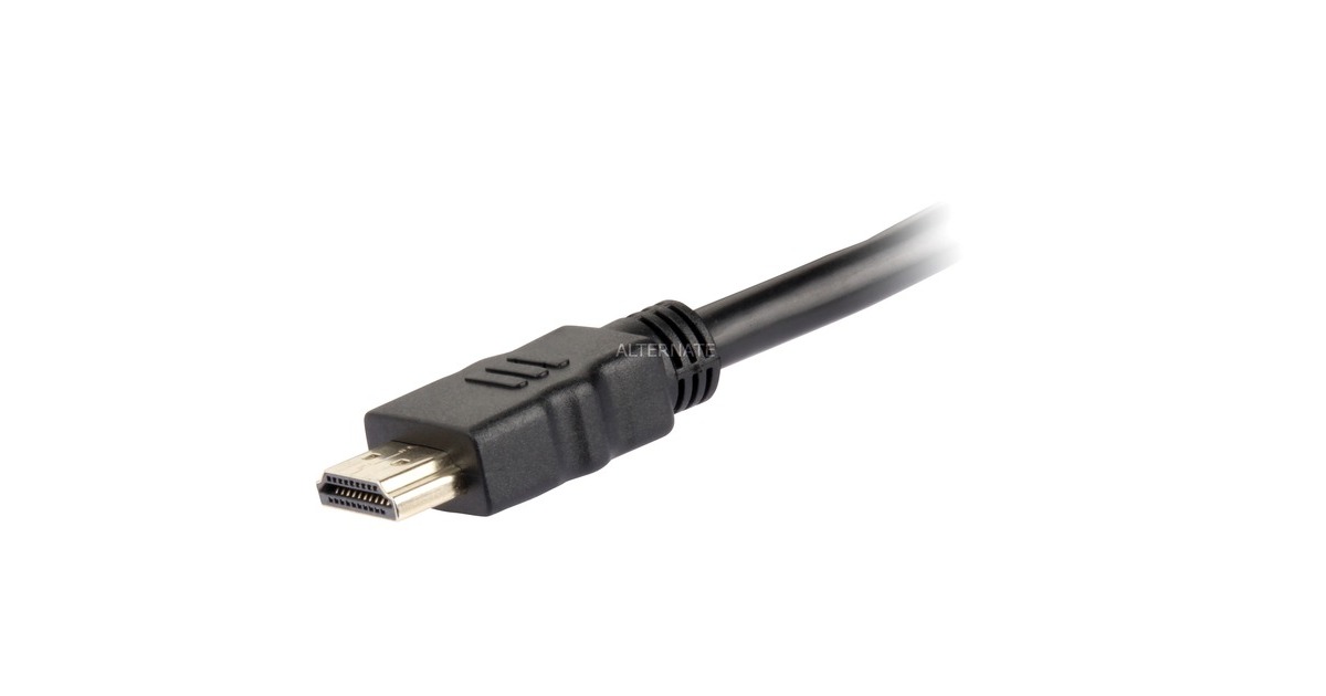 SharkoonHDMI > DVI-D adapter  (Zwart, 5 meter, Dual-Link)
