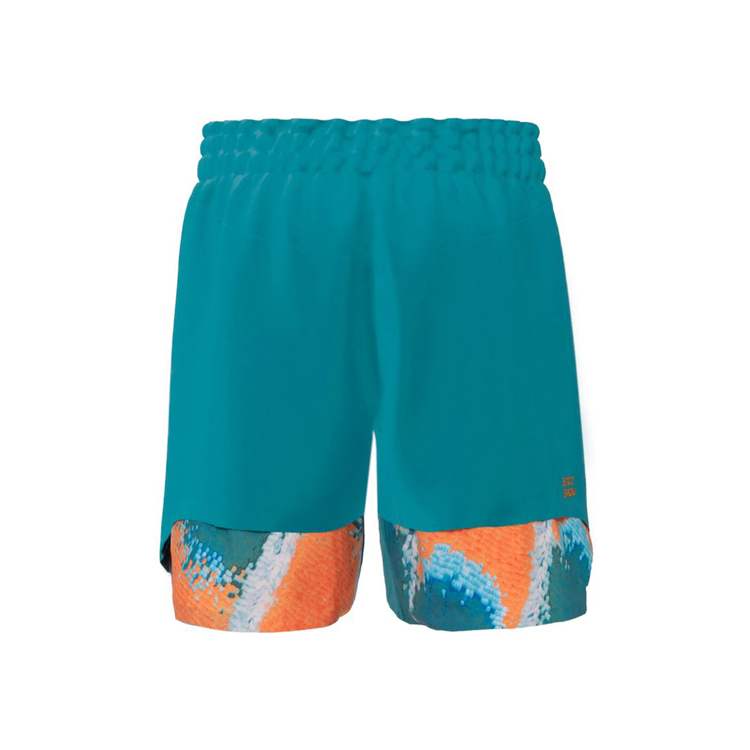 BIDI BADU Melbourne 2025 Shorts Garçons - Bleu Petrol, Orange