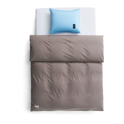 Kopfkissenbezug Pure Satin, Hellblau (baby blue), 80 × 80 cm