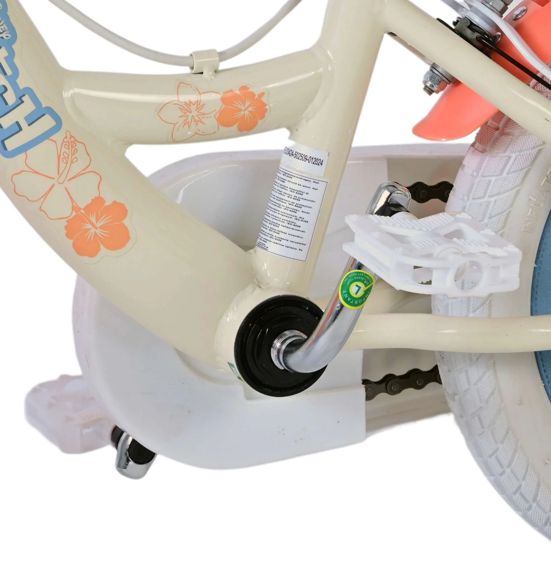 VOLARE Kinderfahrrad Disney Stitch, 12 Zoll, ohne Rücktrittbremse