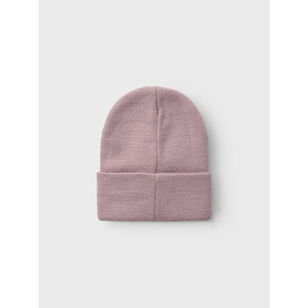 Køb Name It Mauve Shadows Malik Strik Beanie Badge