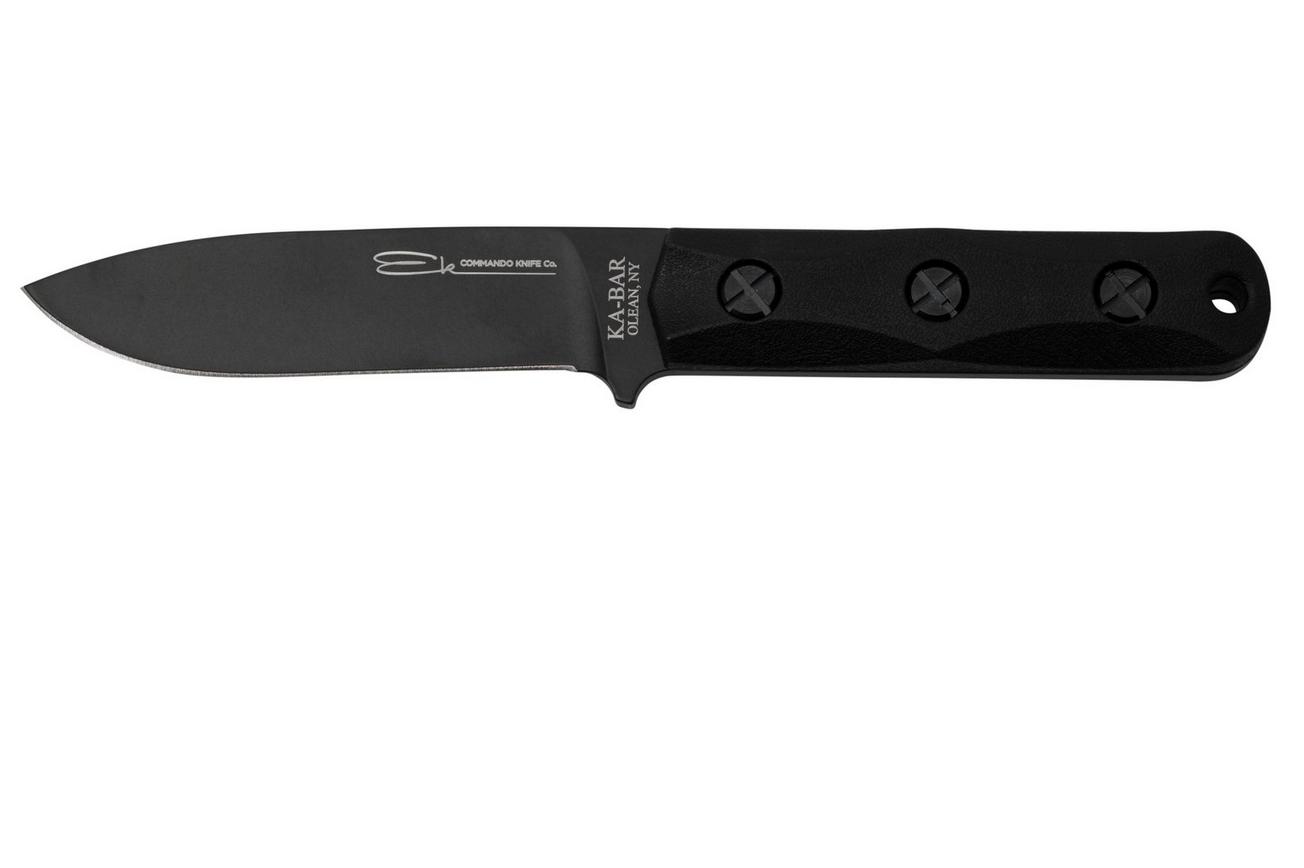 KA-BAR EK Commando Short Drop Point EK51, vaststaand mes