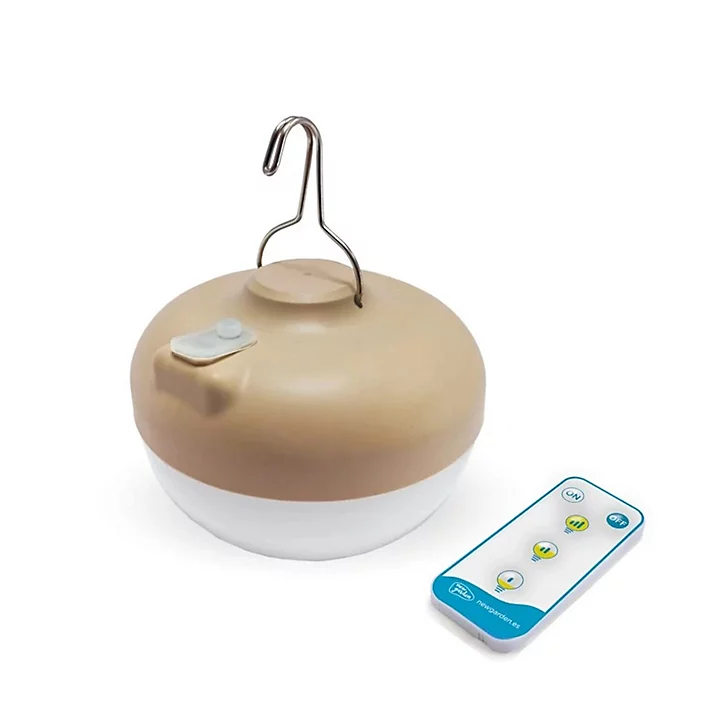 Lampe à poser Cherry LED intégrée Cherry 900lm 9W IP54 blanc chaud New Garden dimmable beige