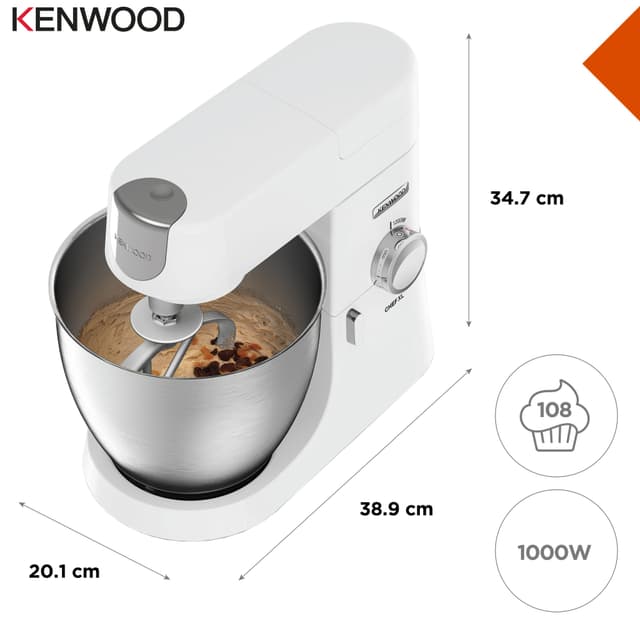 Kenwood Chef XL køkkenmaskine KVL4100W (hvid)