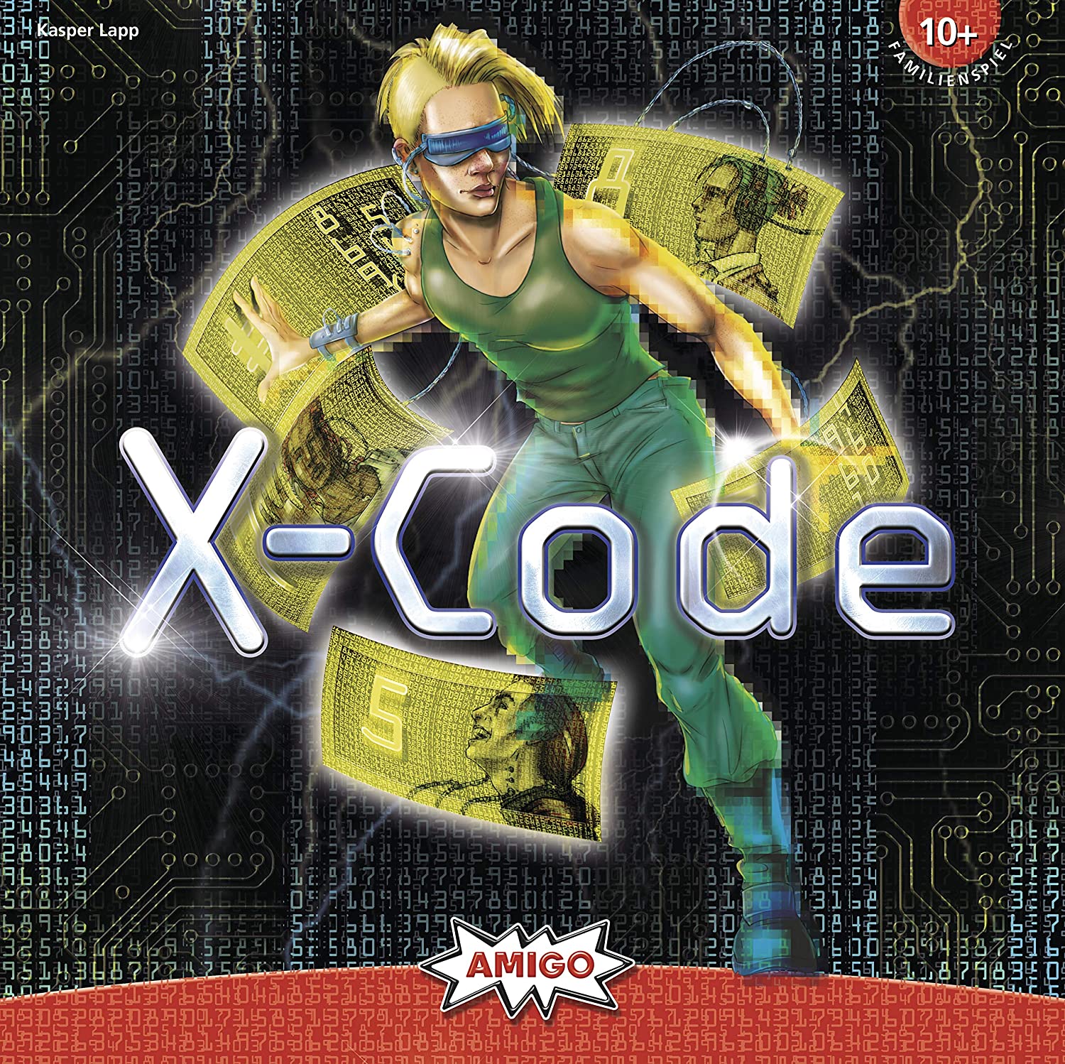 Amigo 01852 - Brettspiel - X-Code Gesellschaftsspiel