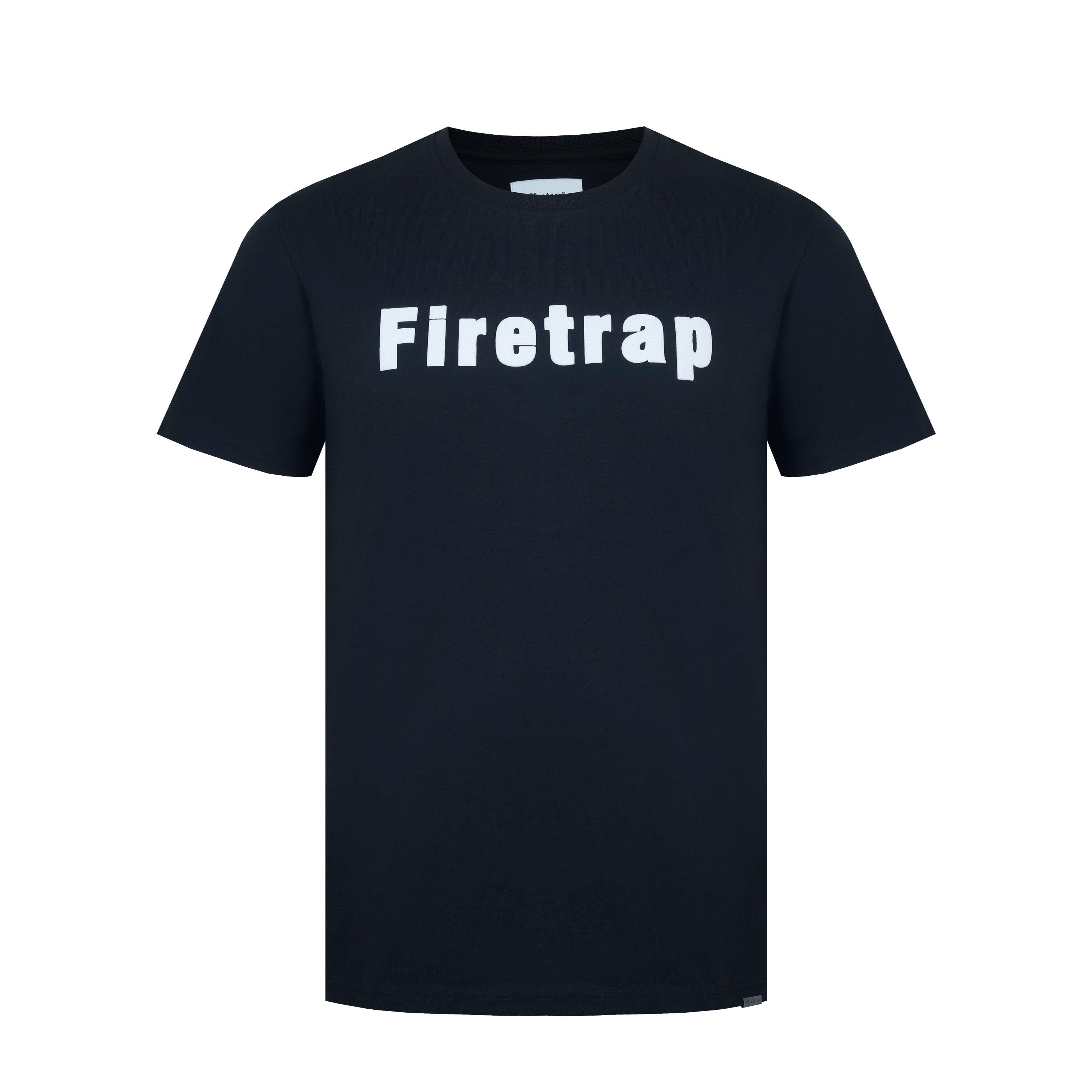 Firetrap Large Logo T Shirt Mens