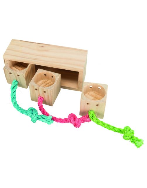 Trixie Snack-Kubus - Knaagdiersnack - 16x6x7 cm