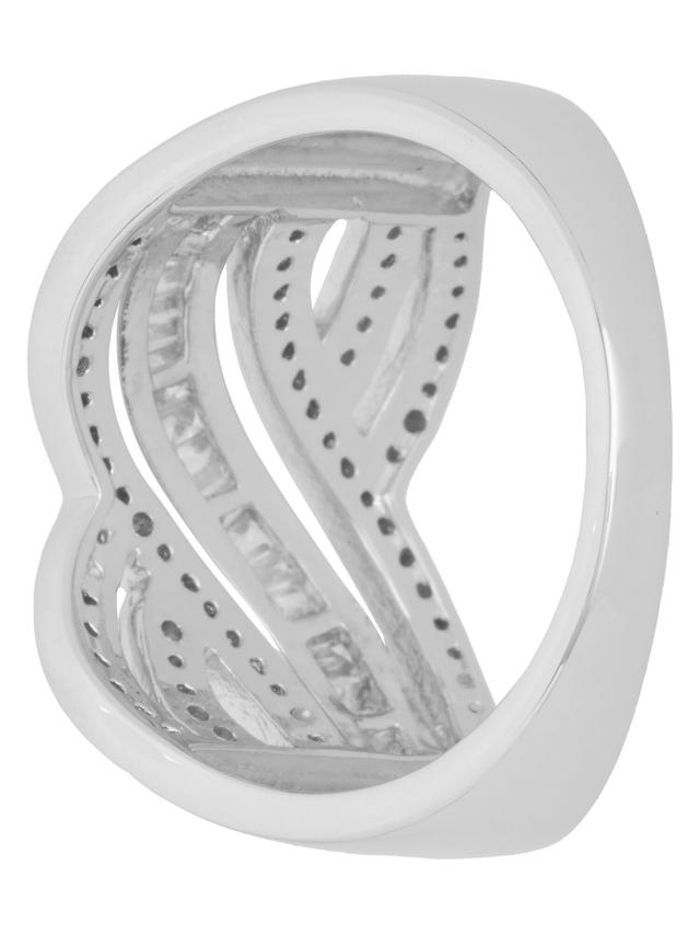 Design-Ring, Diamanten, Champagner