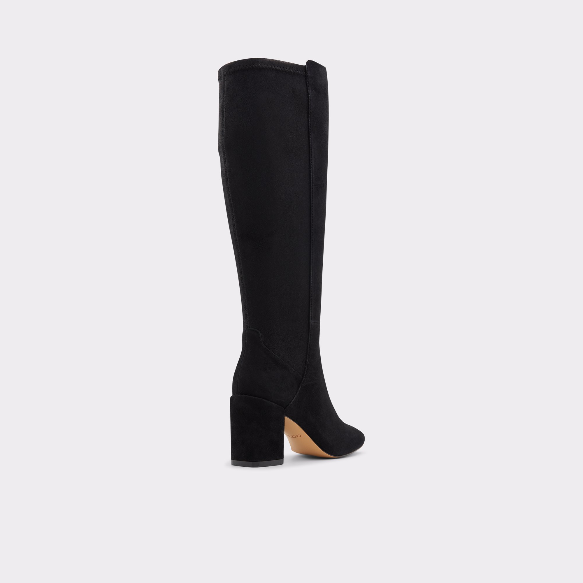 Satori Black Leather Suede Women Dress boots